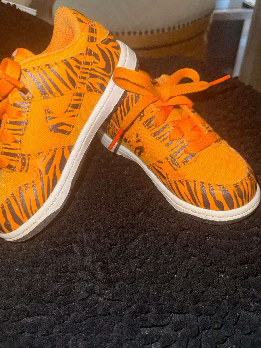 Nike Dunk Low Next Nature Tiger Stripes Toddler Sneakers